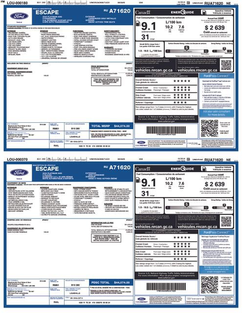Used 2024 Ford Escape Platinum image 8
