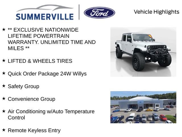 Used 2024 Jeep Gladiator Sport AWD/4WD video 2