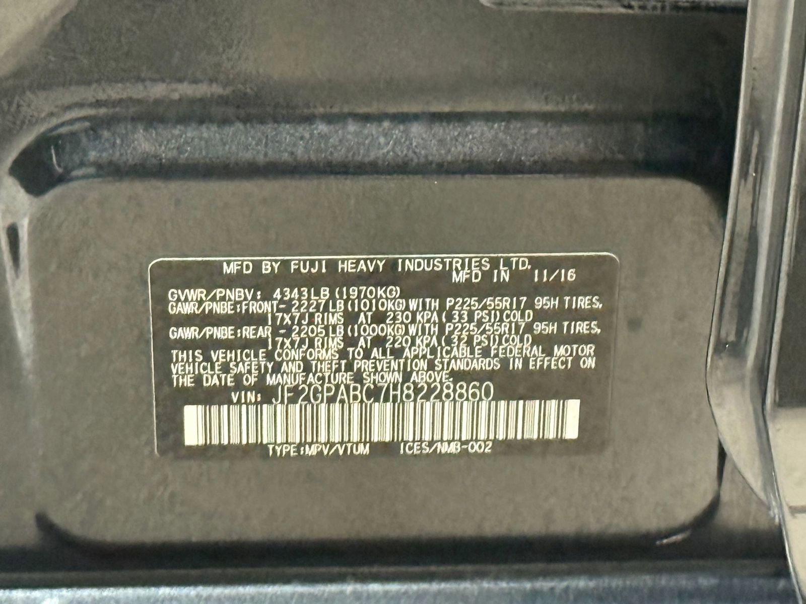 Used 2017 Subaru Crosstrek 2.0i Premium image 39