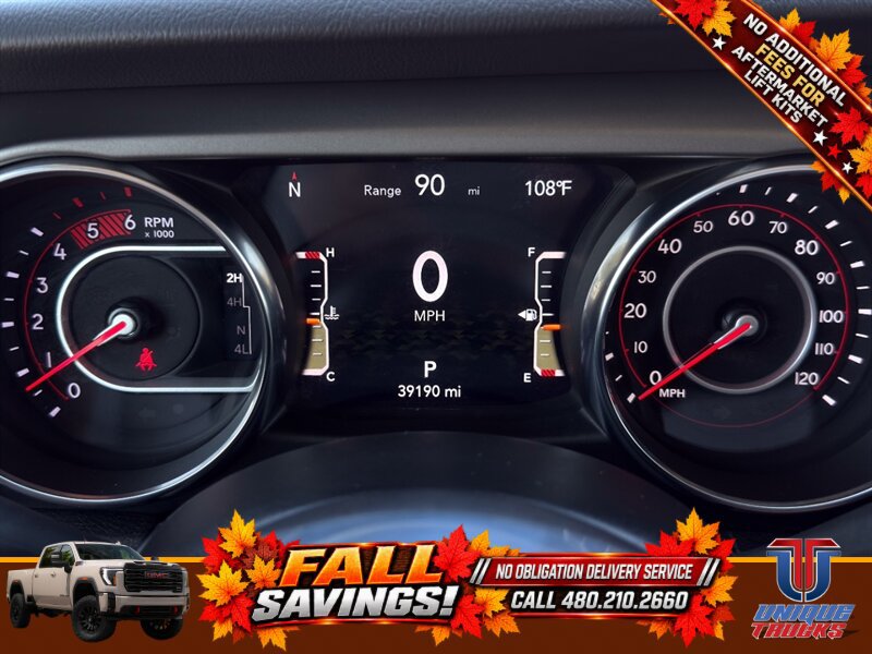 Used 2022 Jeep Gladiator Rubicon w/ LED Lighting Group AWD/4WD image 37