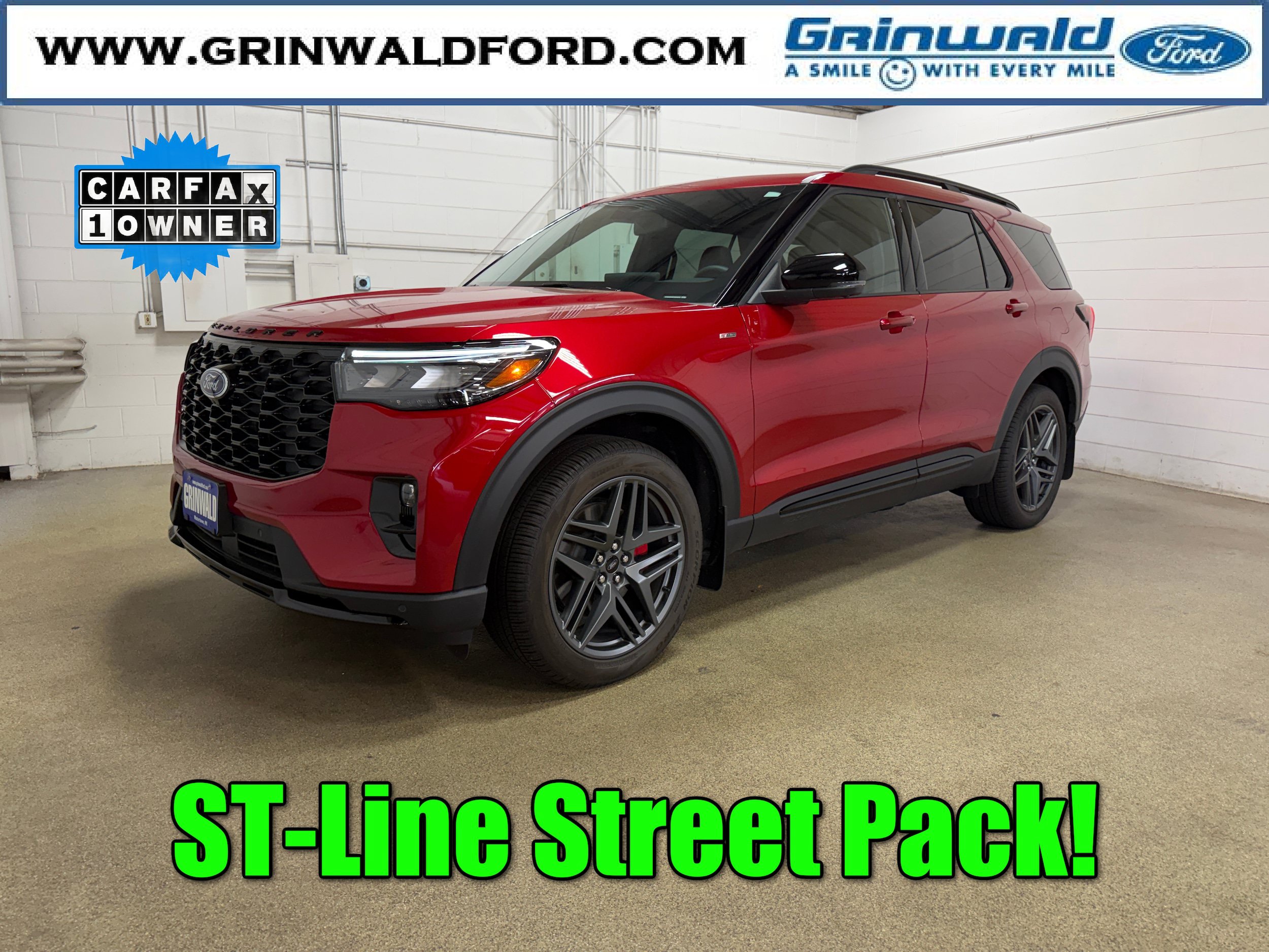 New 2026 Ford Explorer ST-Line w/ ST-Line Street Pack