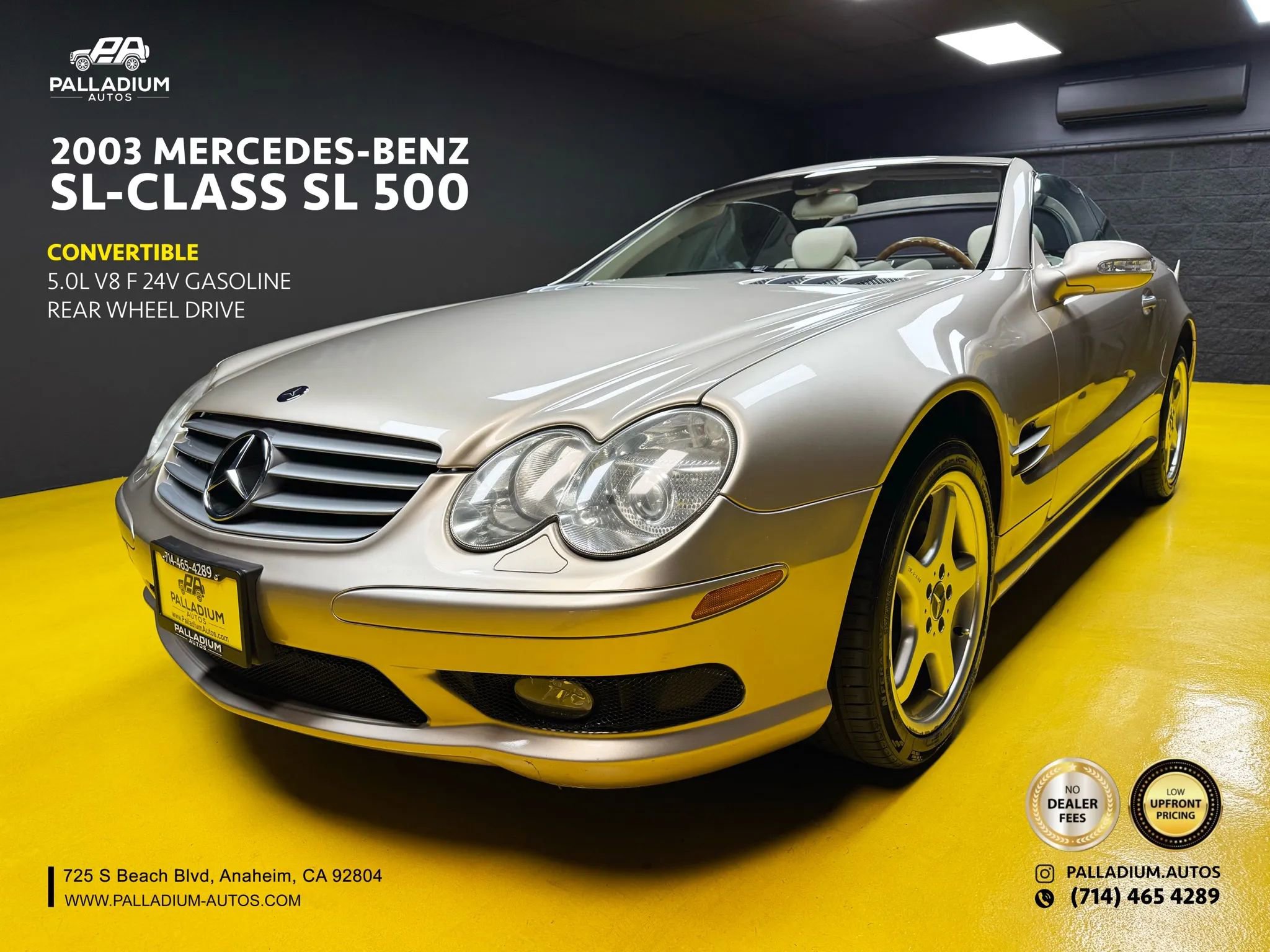 Used 2003 Mercedes-Benz SL 500 image 1