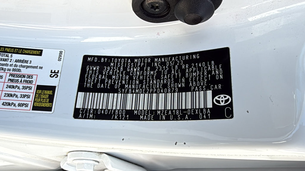 Used 2023 Toyota Corolla LE FWD image 42