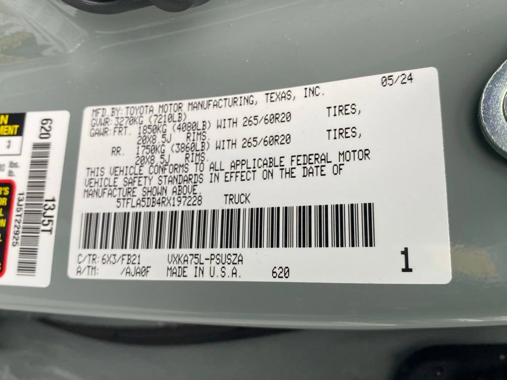 Used 2024 Toyota Tundra SR5 w/ SR5 Convenience Package image 22
