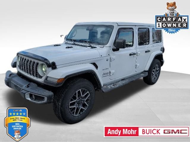Used 2024 Jeep Wrangler Sahara w/ Technology Group image 1
