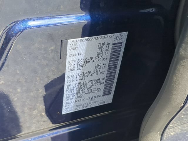 Used 2025 Nissan Murano SL AWD/4WD image 39