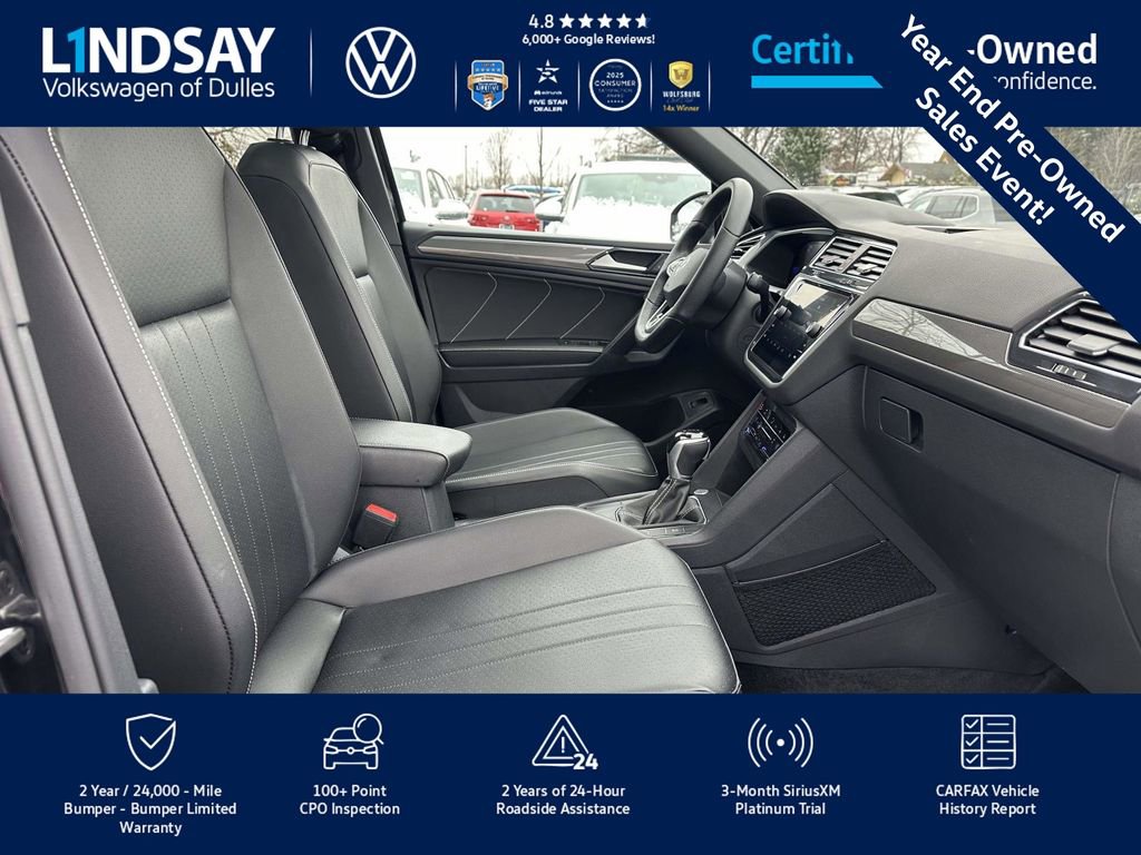 Certified 2022 Volkswagen Tiguan SE R-Line image 13