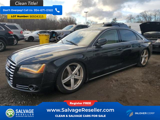 Used 2013 Audi A8 L 4.0T