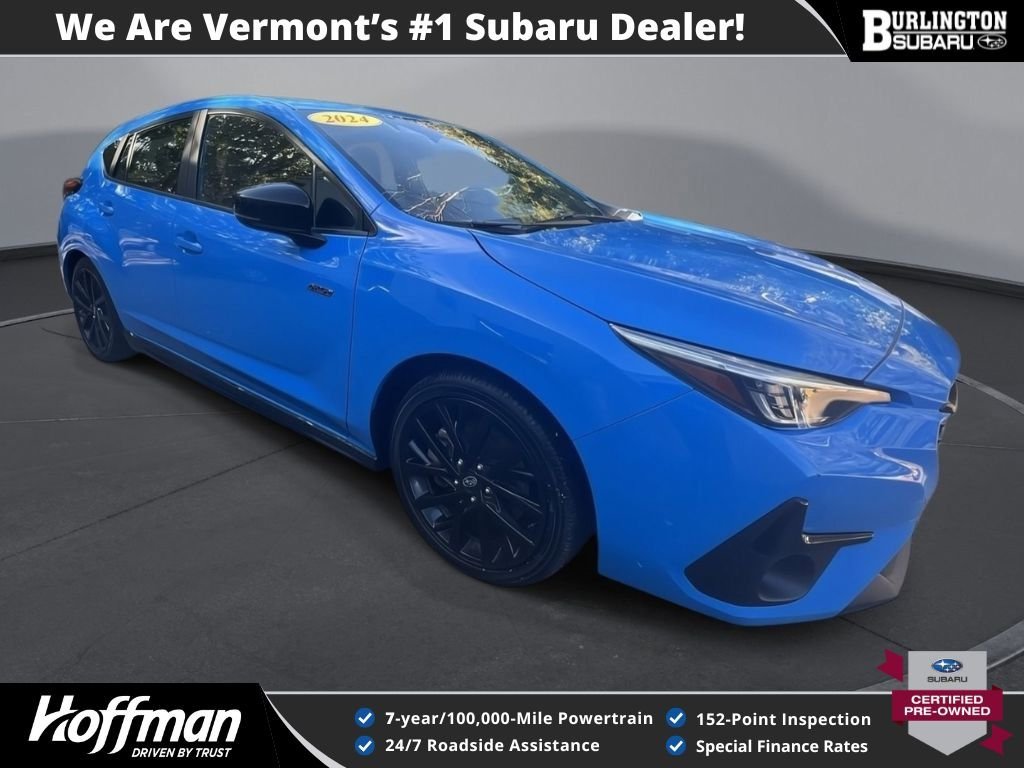 Certified 2024 Subaru Impreza RS