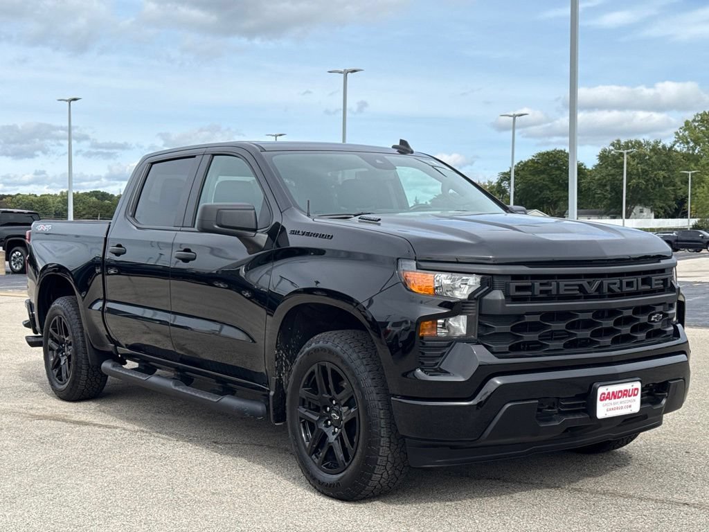 Used 2025 Chevrolet Silverado 1500 Custom w/ Turbomax Blackout Package