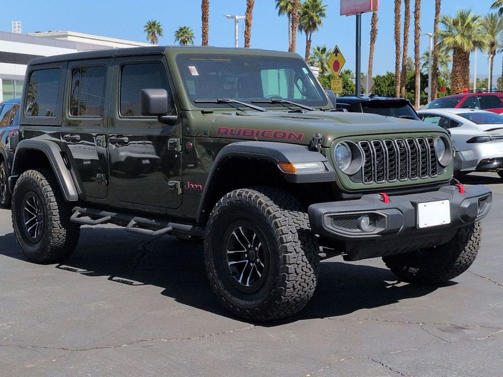 Used 2024 Jeep Wrangler Unlimited Rubicon w/ XTREMEE 35" Tire Package AWD/4WD image 5