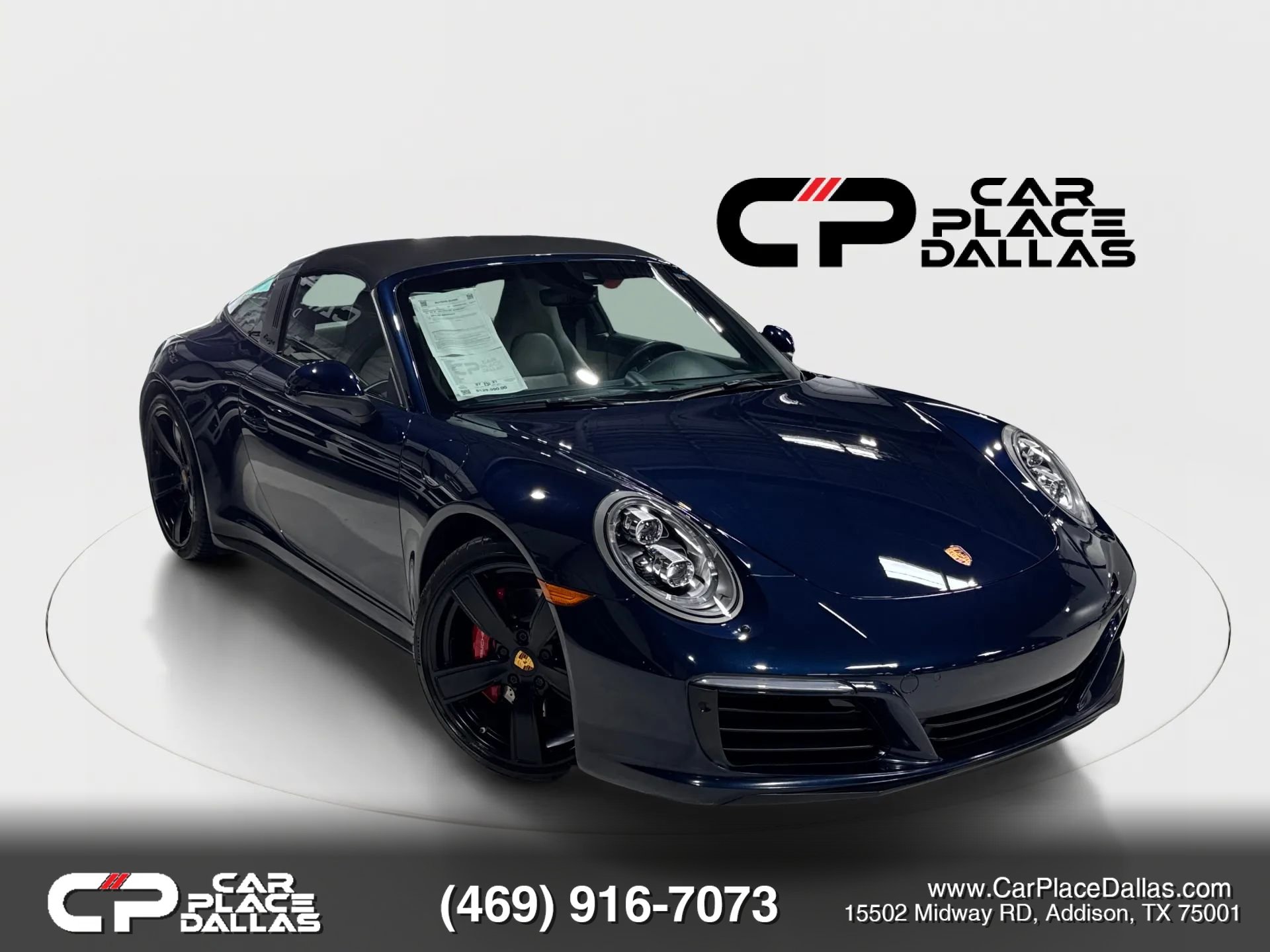Used 2017 Porsche 911 Targa 4S AWD/4WD image 1