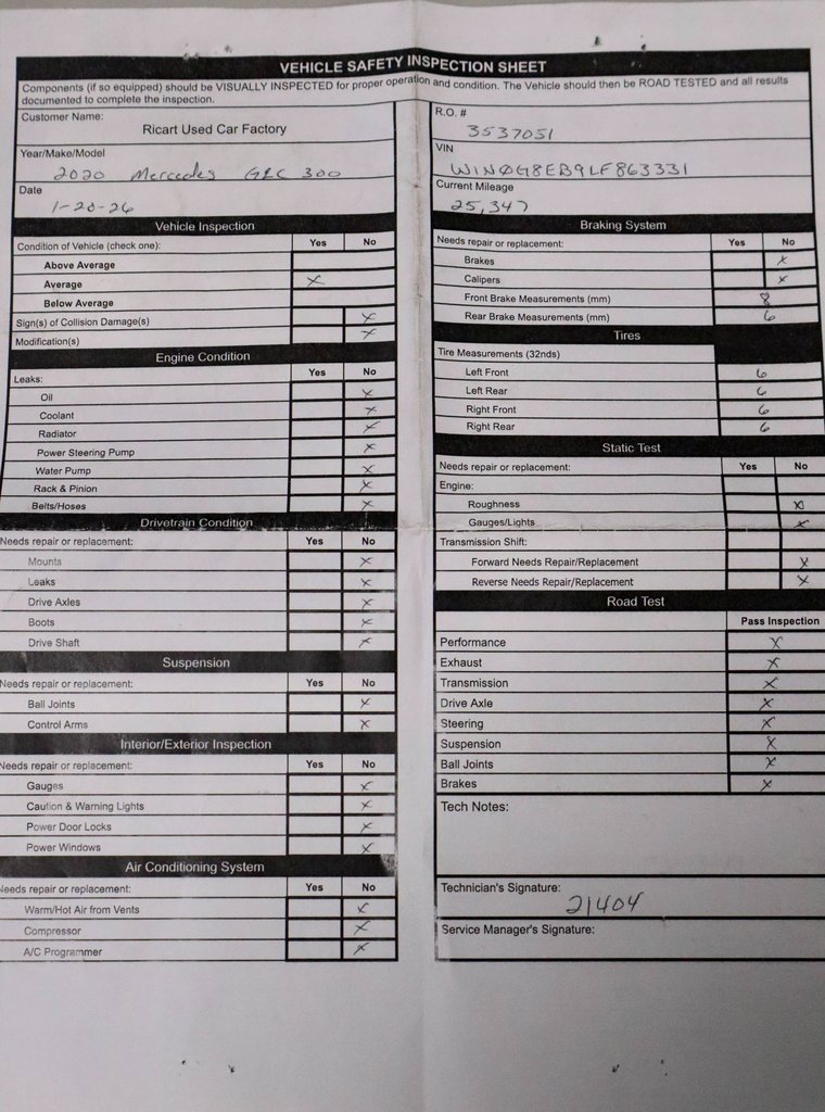 Used 2020 Mercedes-Benz GLC 300 GLC 300 image 5