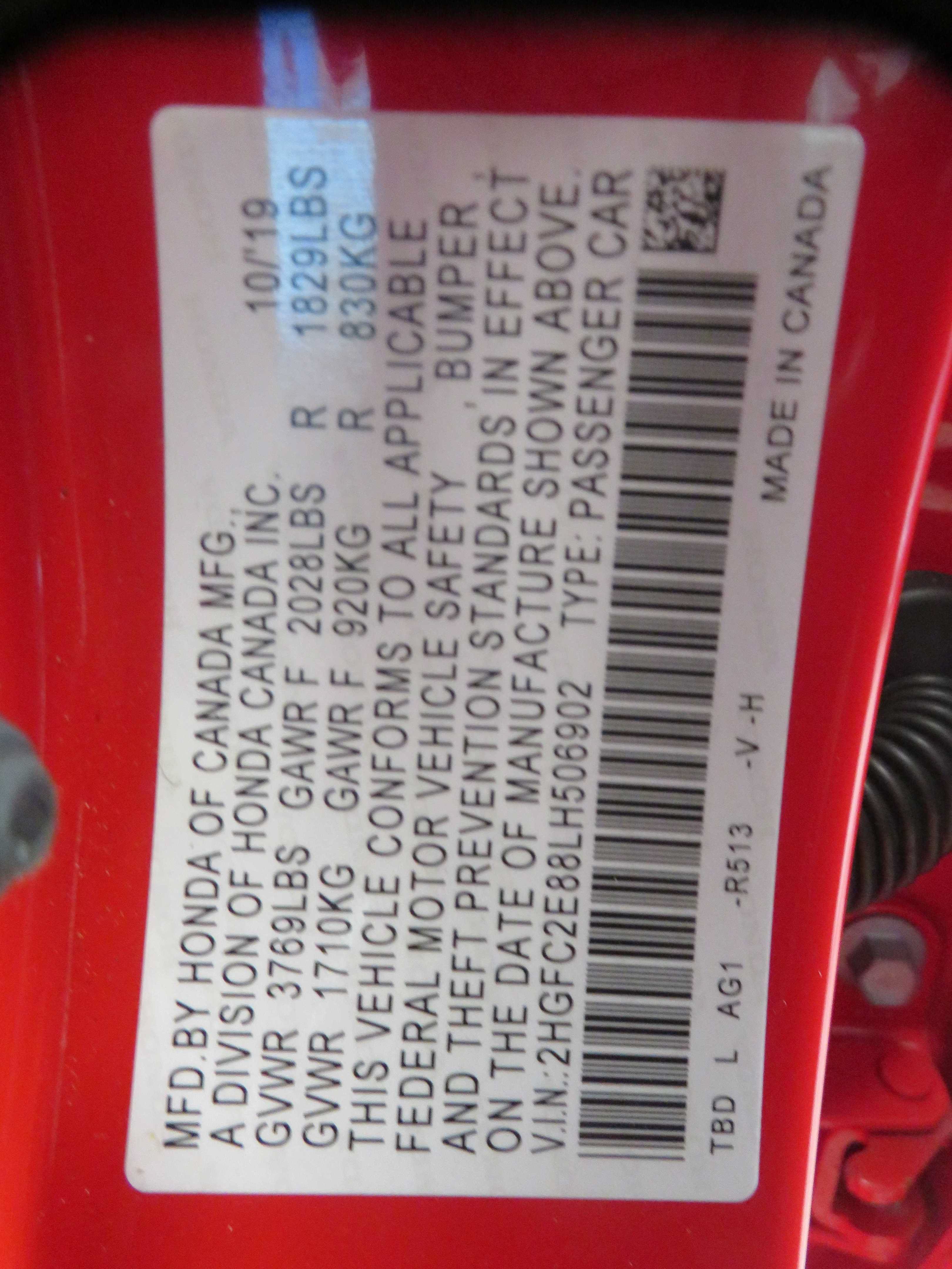 Used 2020 Honda Civic Sport image 71