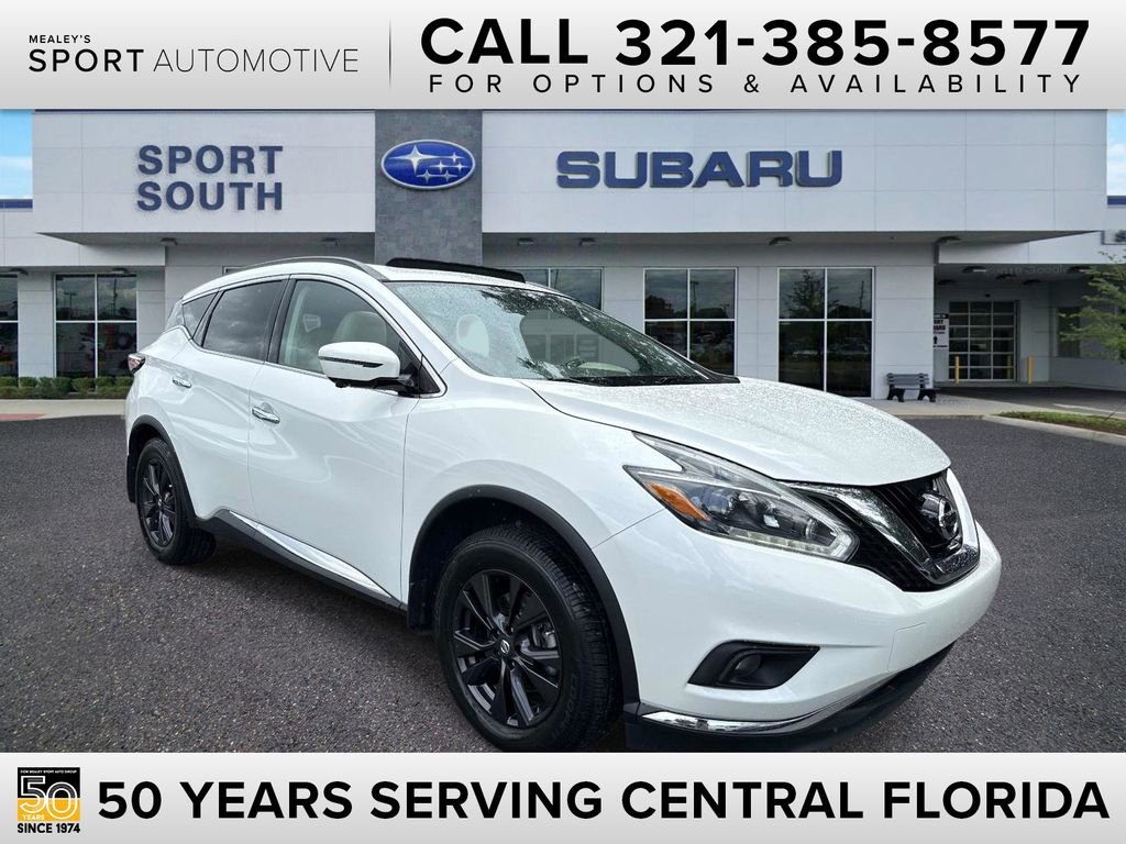 Used 2018 Nissan Murano SV w/ Premium Package