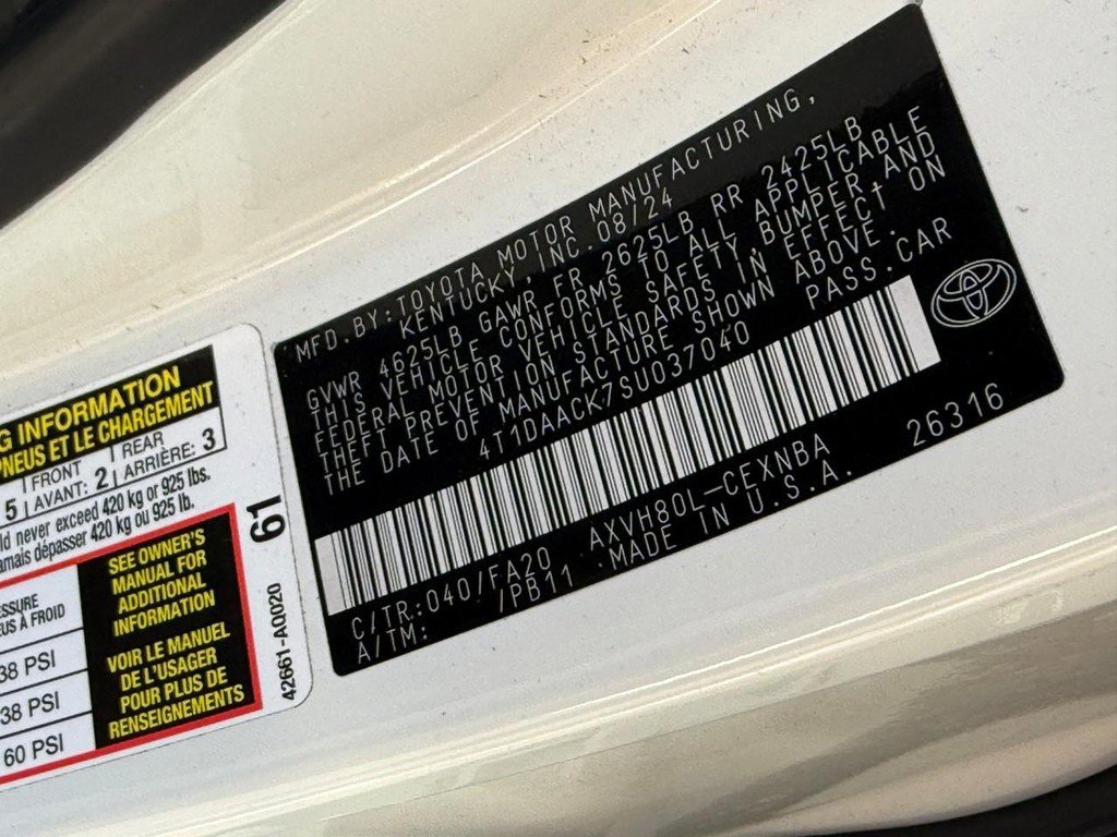 Certified 2025 Toyota Camry LE image 25