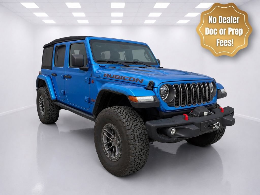 Used 2024 Jeep Wrangler Unlimited Rubicon AWD/4WD image 3