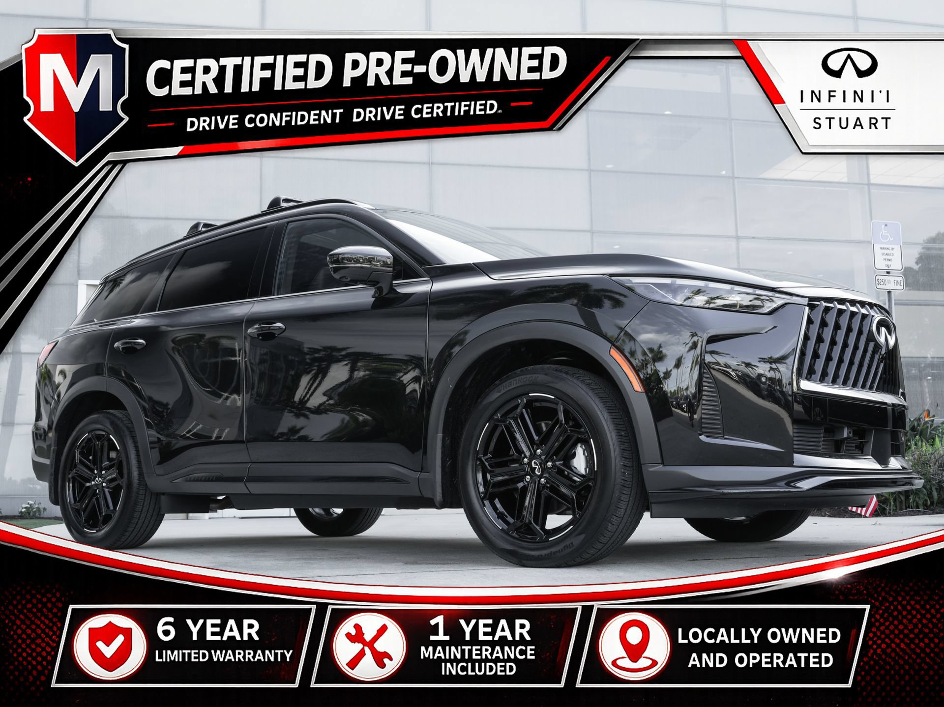 Certified 2026 INFINITI QX60 Sport w/ Dark Cargo Package AWD/4WD image 1