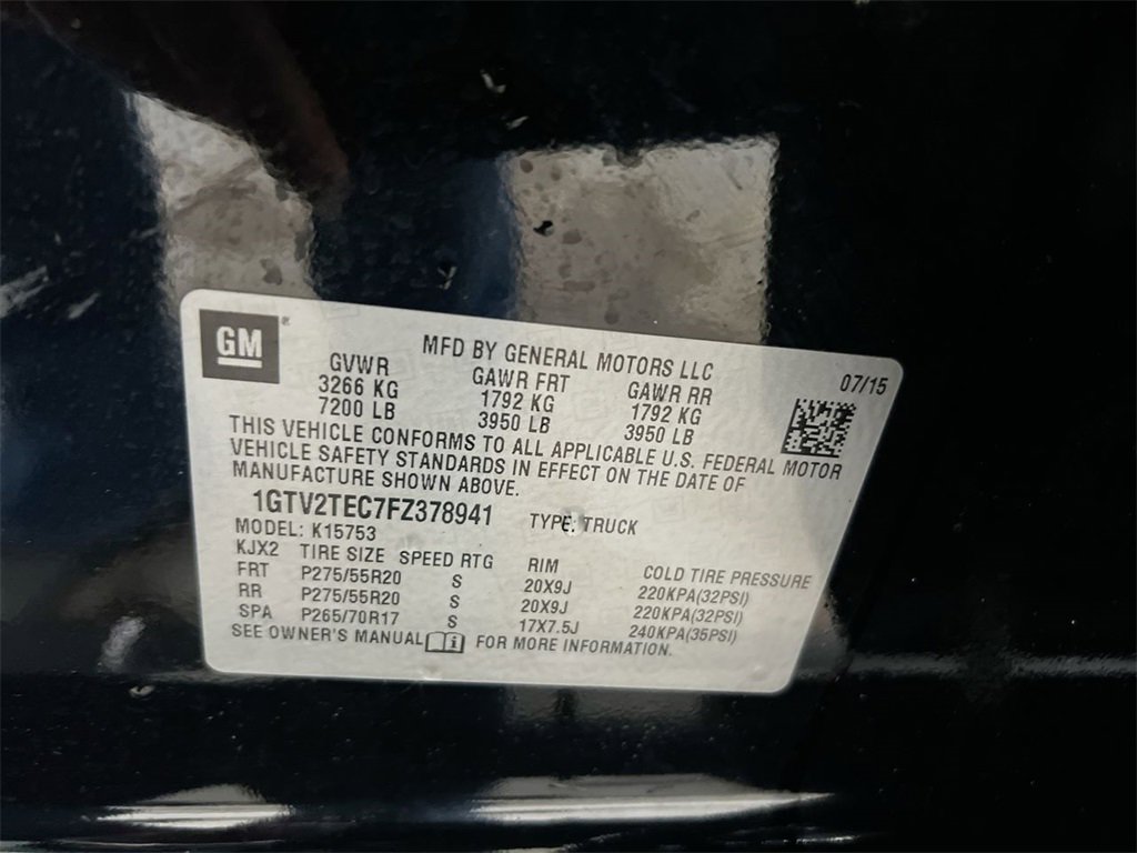 Used 2015 GMC Sierra 1500 4x4 Double Cab w/ Elevation Edition image 27