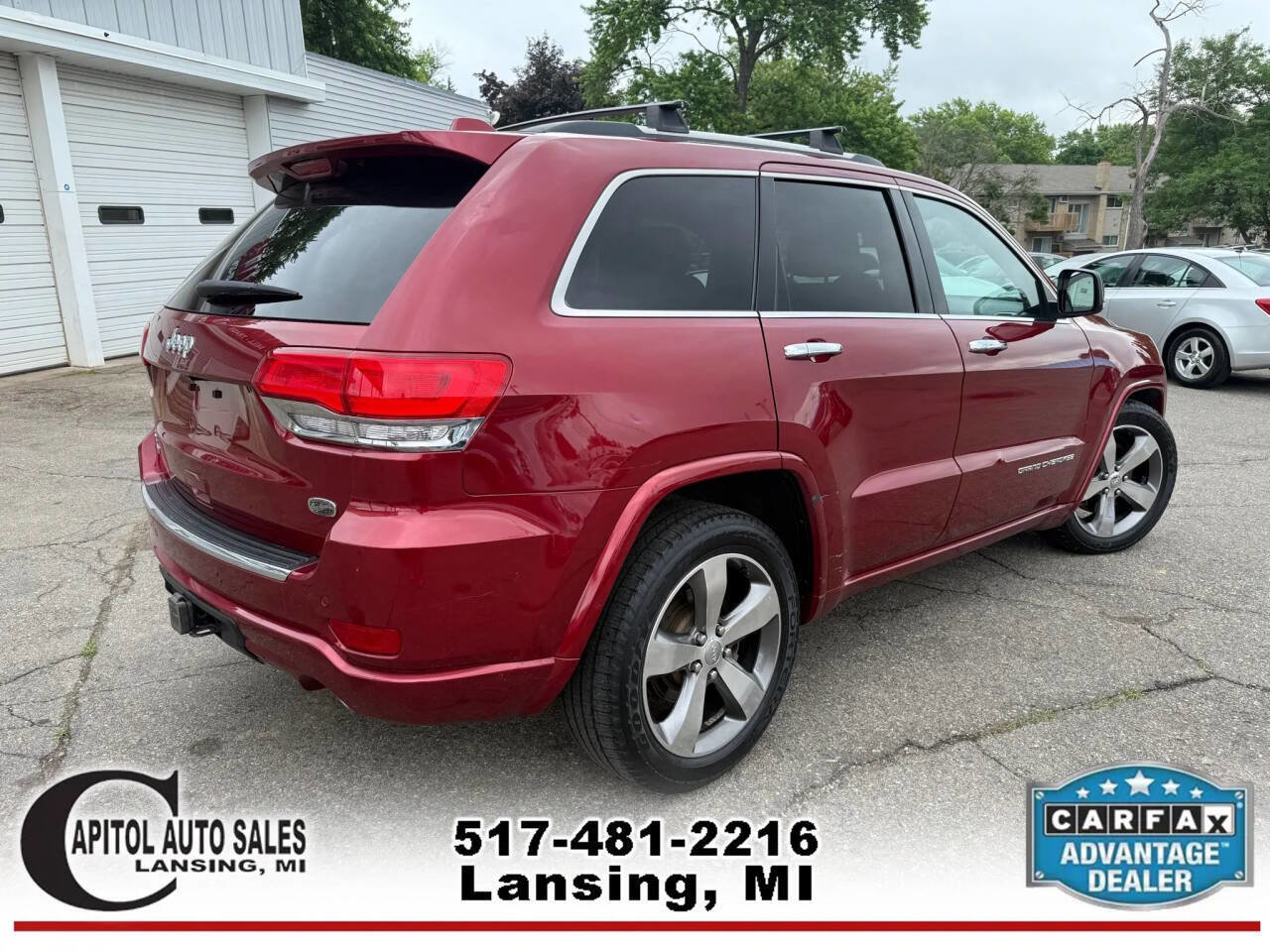 Used 2015 Jeep Grand Cherokee Overland w/ Advanced Technology Group image 8