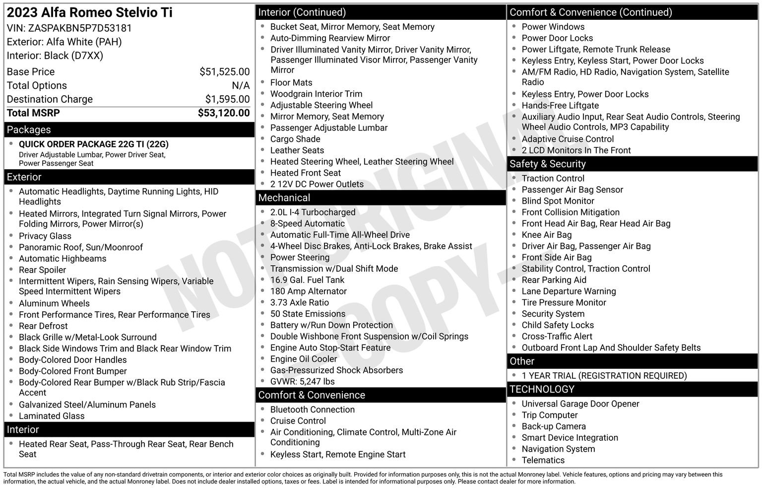 Used 2023 Alfa Romeo Stelvio Ti image 34