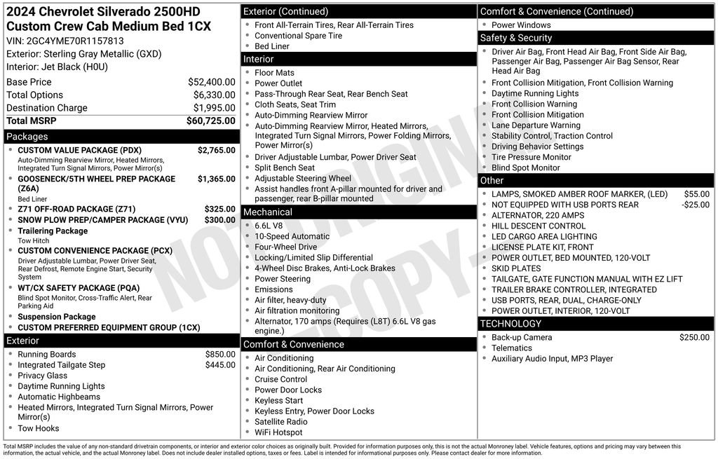 Used 2024 Chevrolet Silverado 2500 Custom w/ Custom Value Package video 3