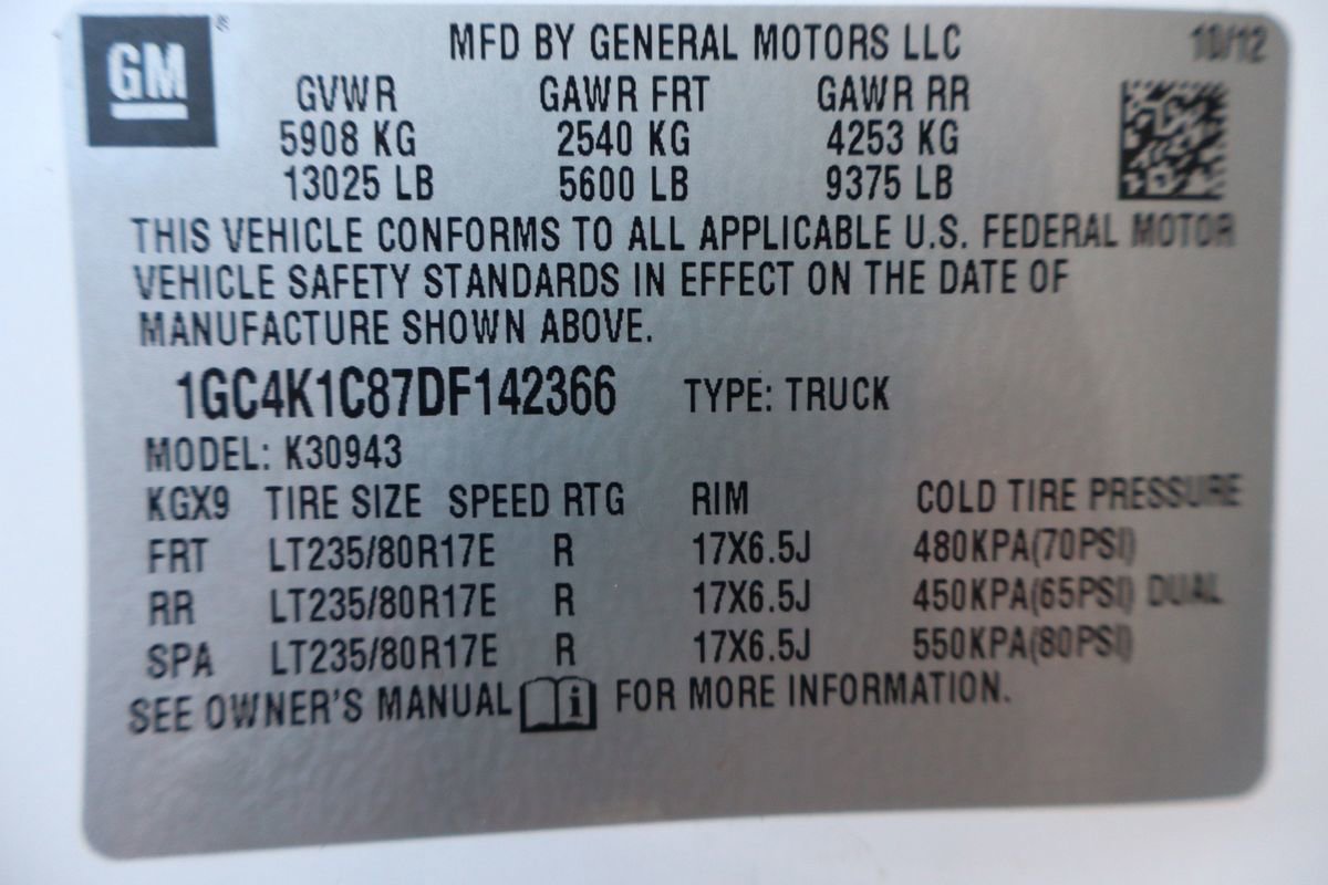 Used 2013 Chevrolet Silverado 3500 LTZ w/ LTZ Plus Package AWD/4WD image 45
