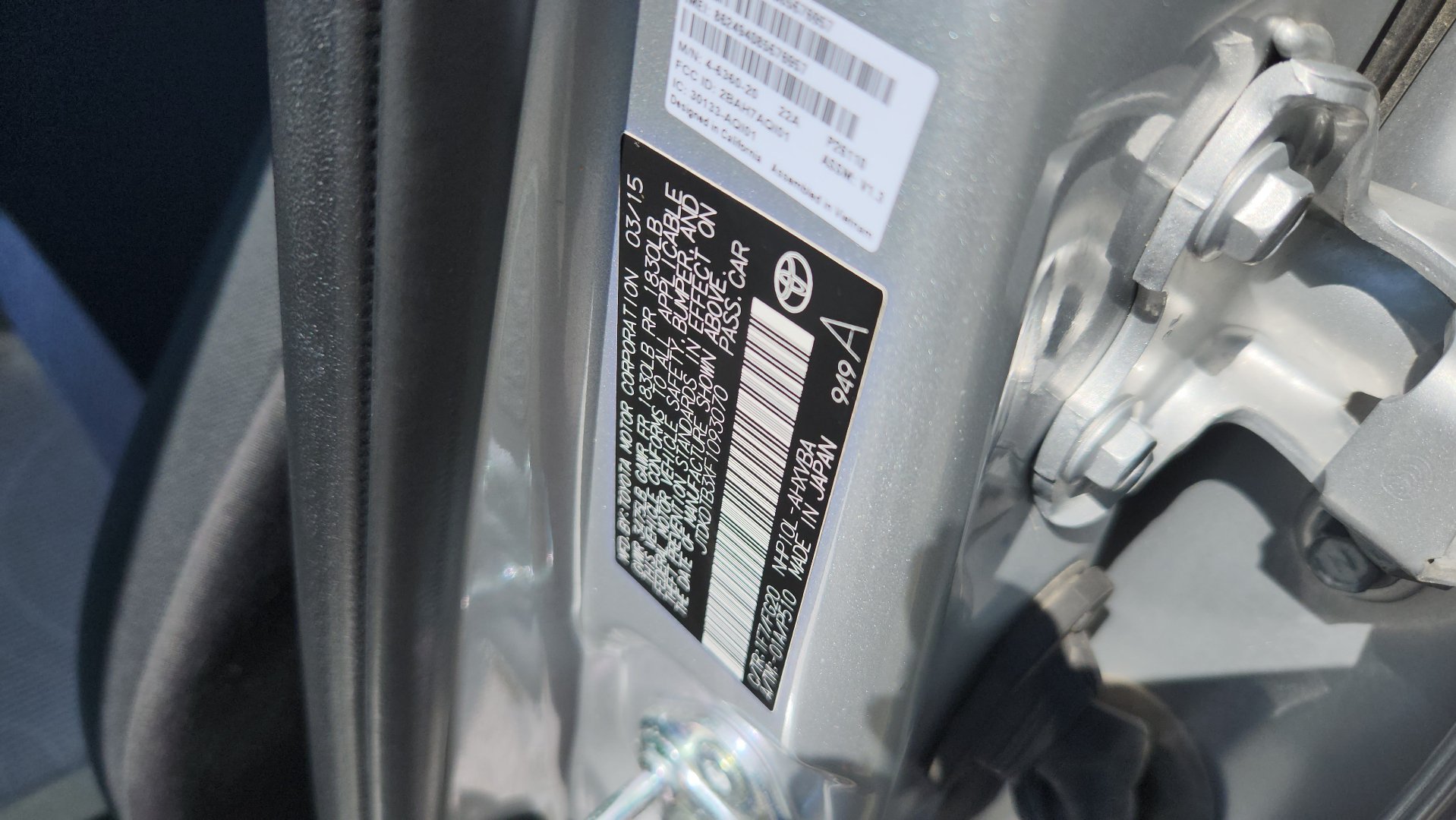 Used 2015 Toyota Prius C Two FWD image 15
