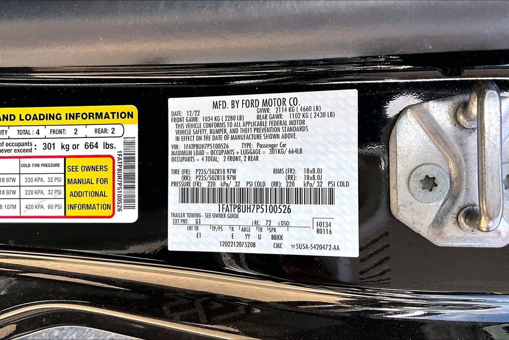 Used 2023 Ford Mustang Premium RWD image 19