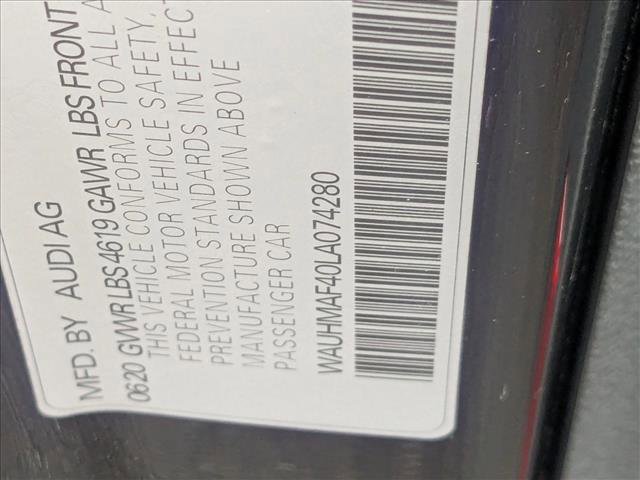 Certified 2020 Audi A4 2.0T Premium Plus w/ Premium Plus Package FWD image 24