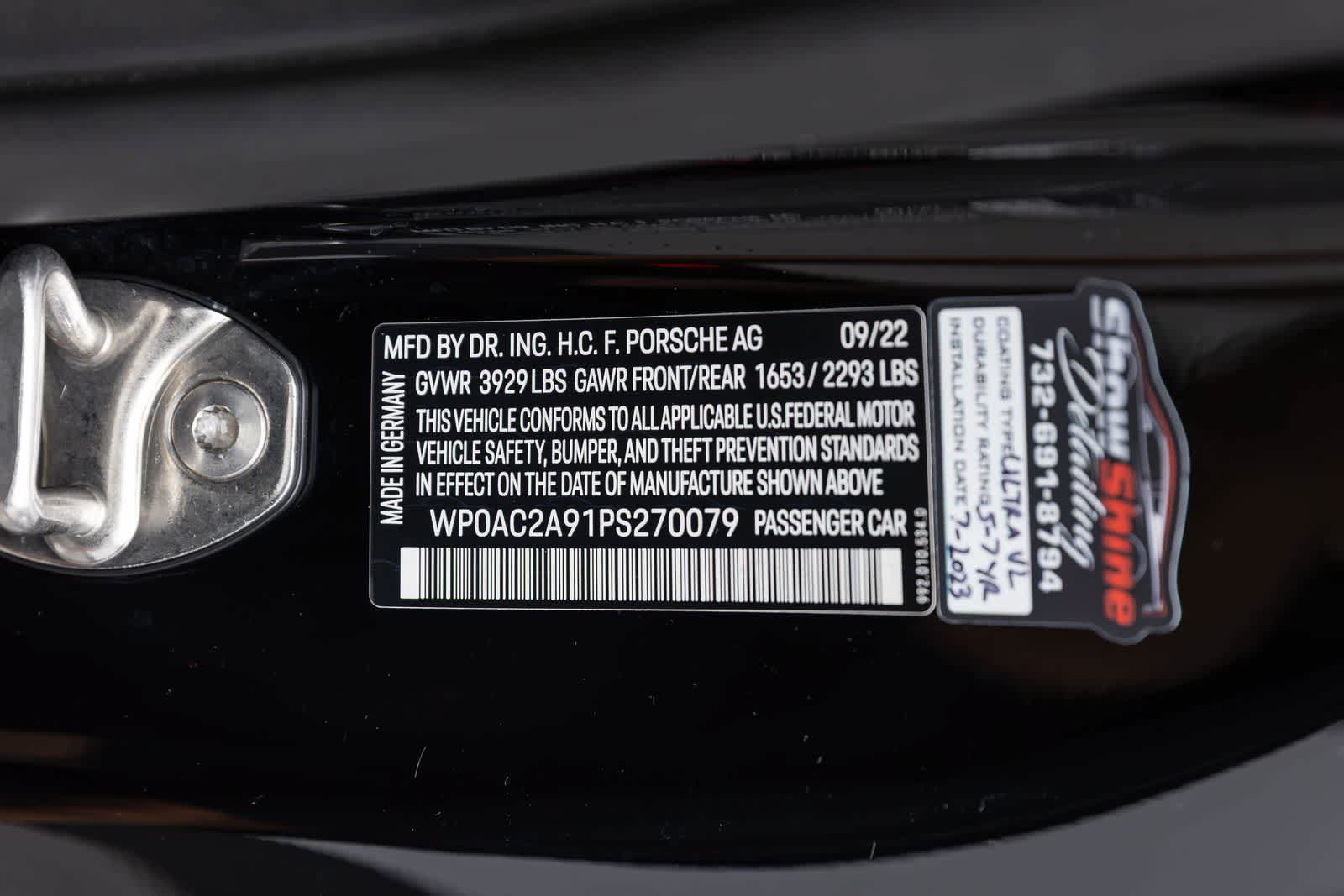 Used 2023 Porsche 911 GT3 RWD image 18