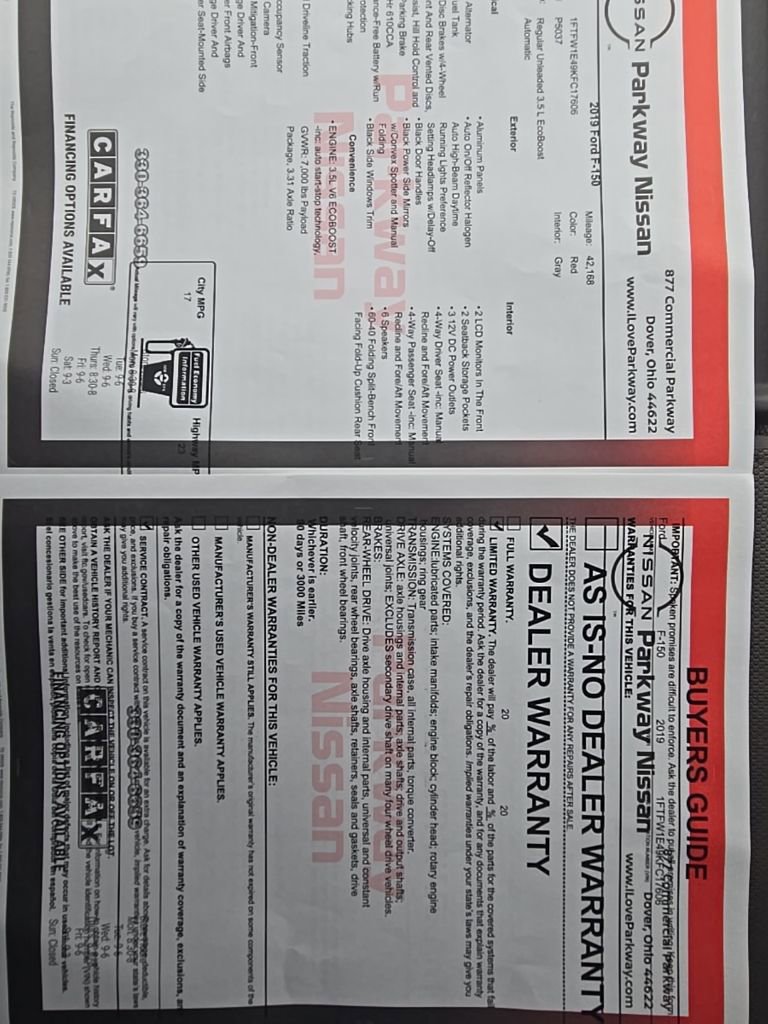 Used 2019 Ford F150 XLT w/ Equipment Group 302A Luxury image 45