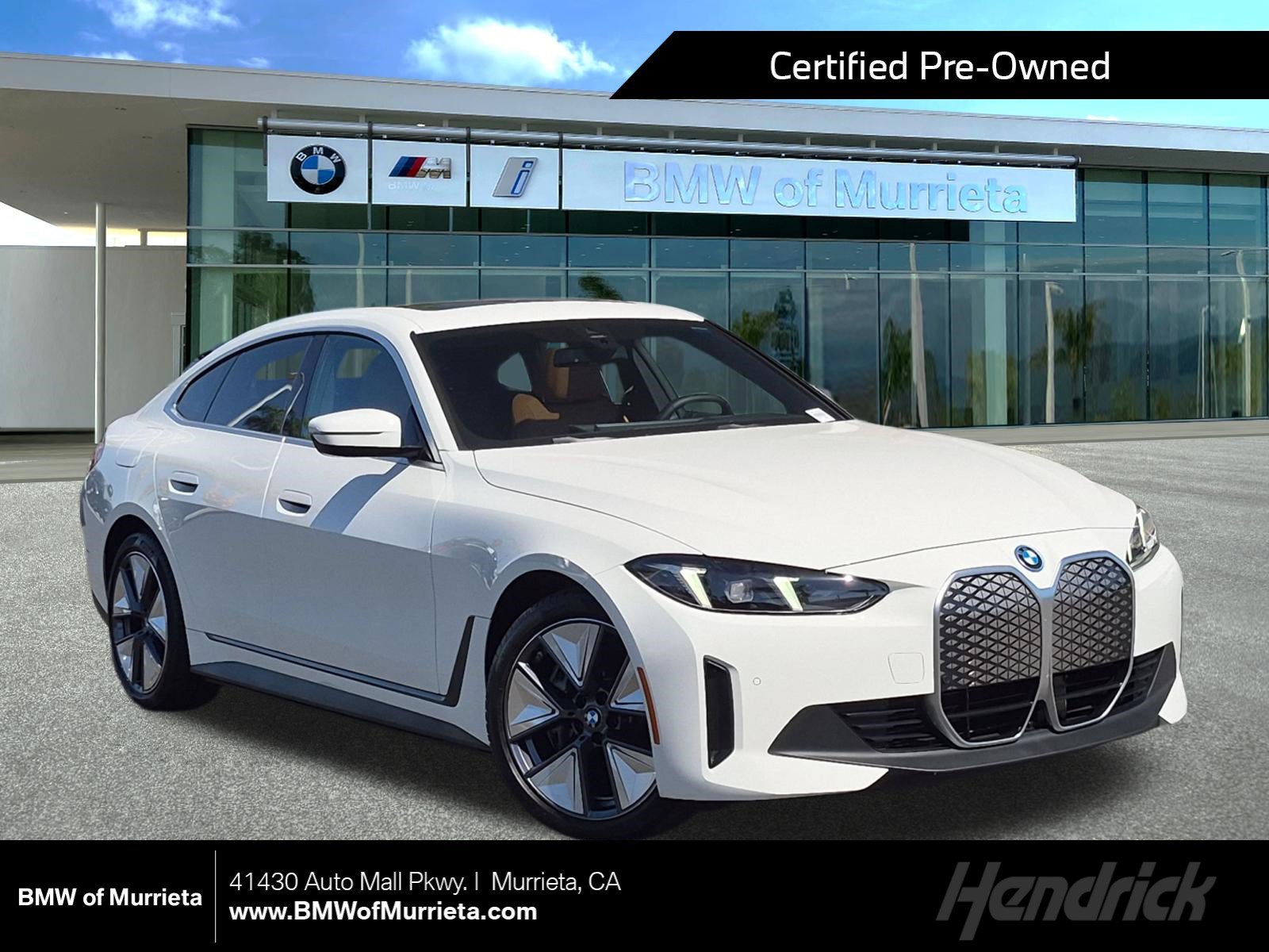 Certified 2025 BMW i4 eDrive40 w/ M Sport Package RWD image 1