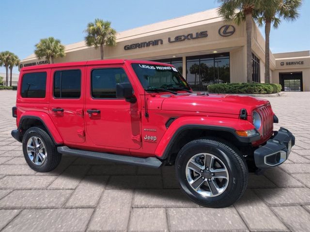 Used 2021 Jeep Wrangler Unlimited Sahara AWD/4WD image 1