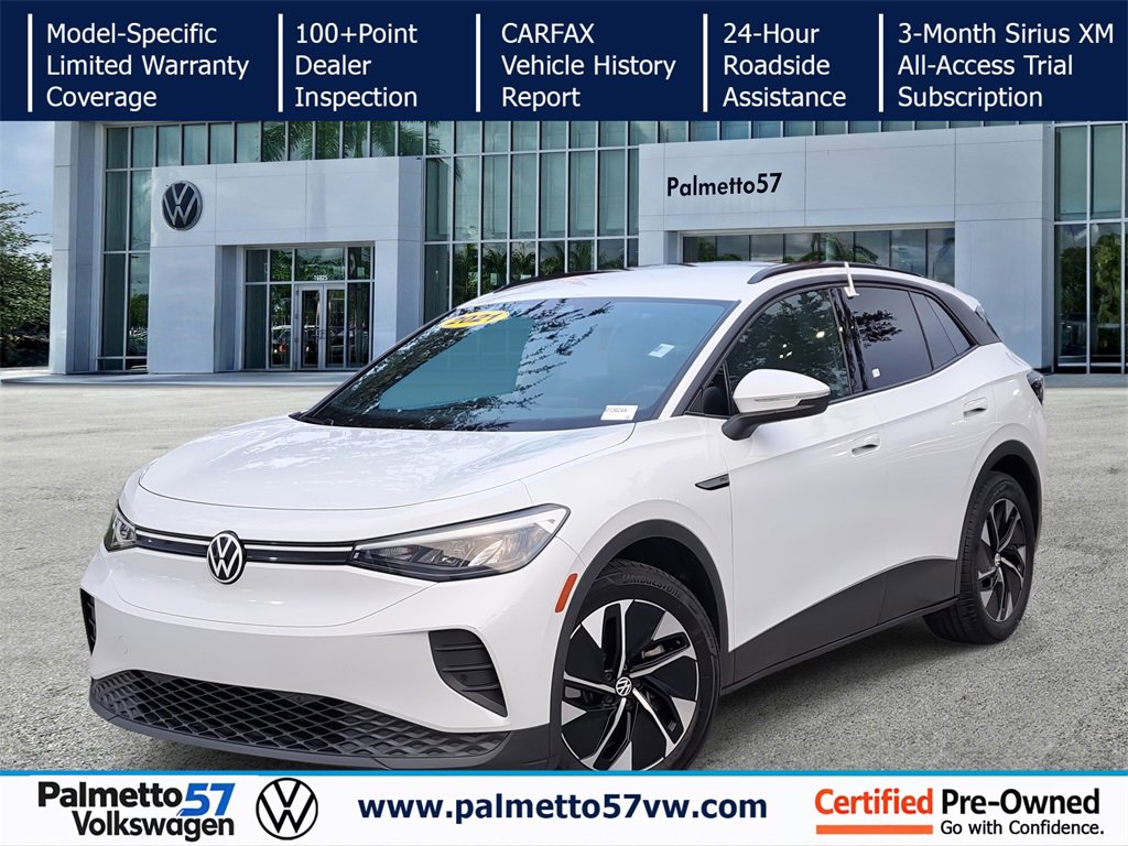 Certified 2021 Volkswagen ID.4 Pro w/ ID.4 Protection Package