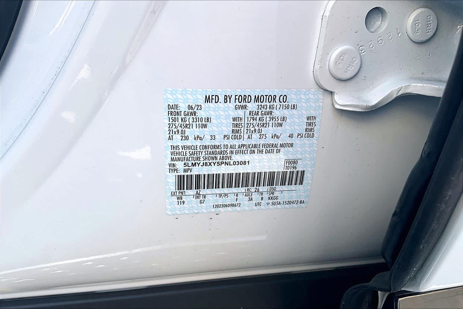 Used 2023 Lincoln Aviator Grand Touring w/ Equipment Group 301A AWD/4WD image 39