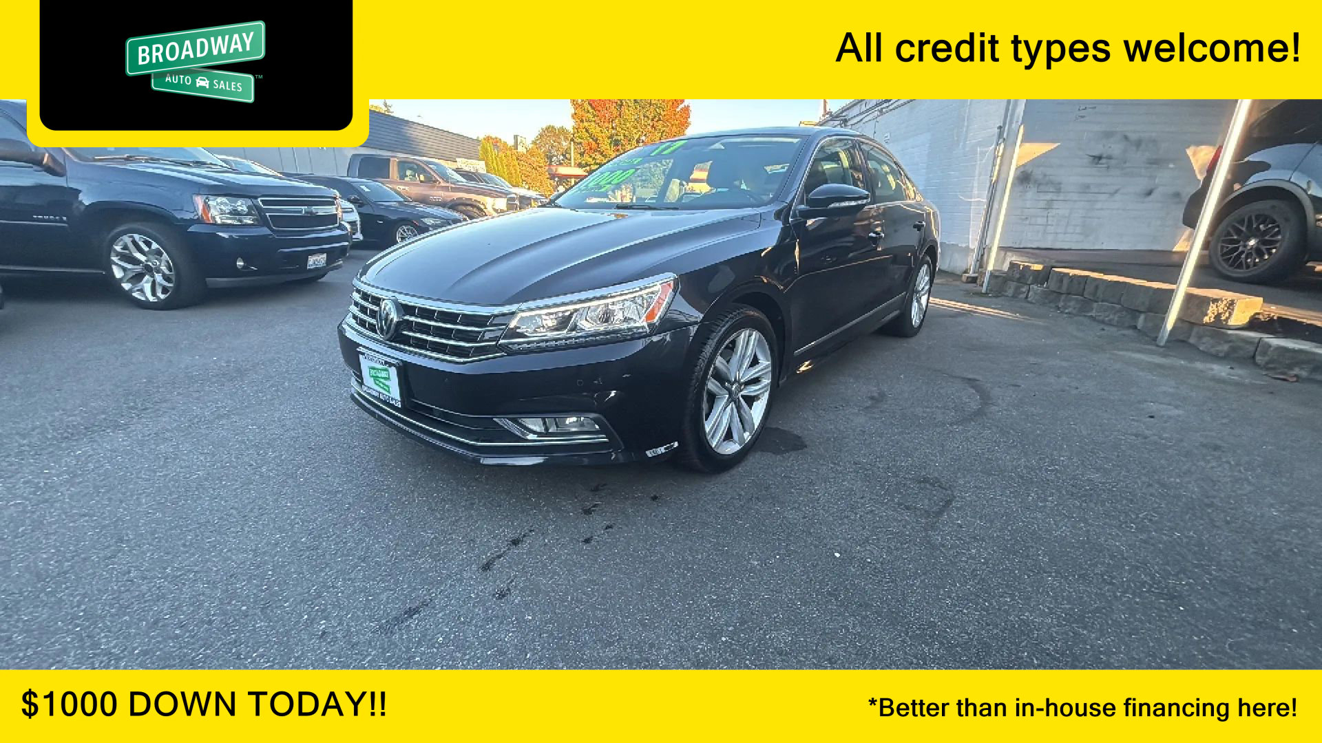 Used 2017 Volkswagen Passat 1.8T SE