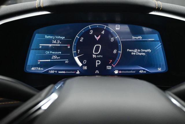Used 2021 Chevrolet Corvette Stingray Preferred Cpe w/ Z51 Performance Package RWD image 12