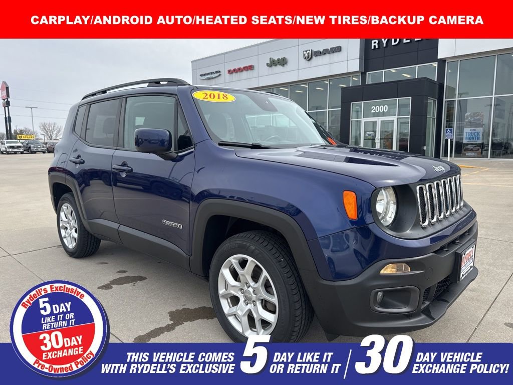 Used 2018 Jeep Renegade Latitude w/ Cold Weather Group image 1