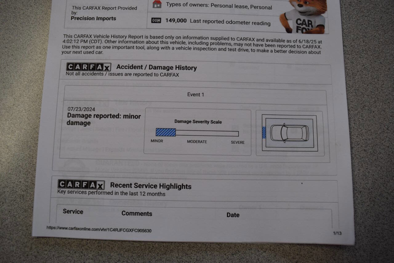 Used 2015 Jeep Grand Cherokee Overland image 64