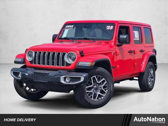 Used 2025 Jeep Wrangler Sahara image 1