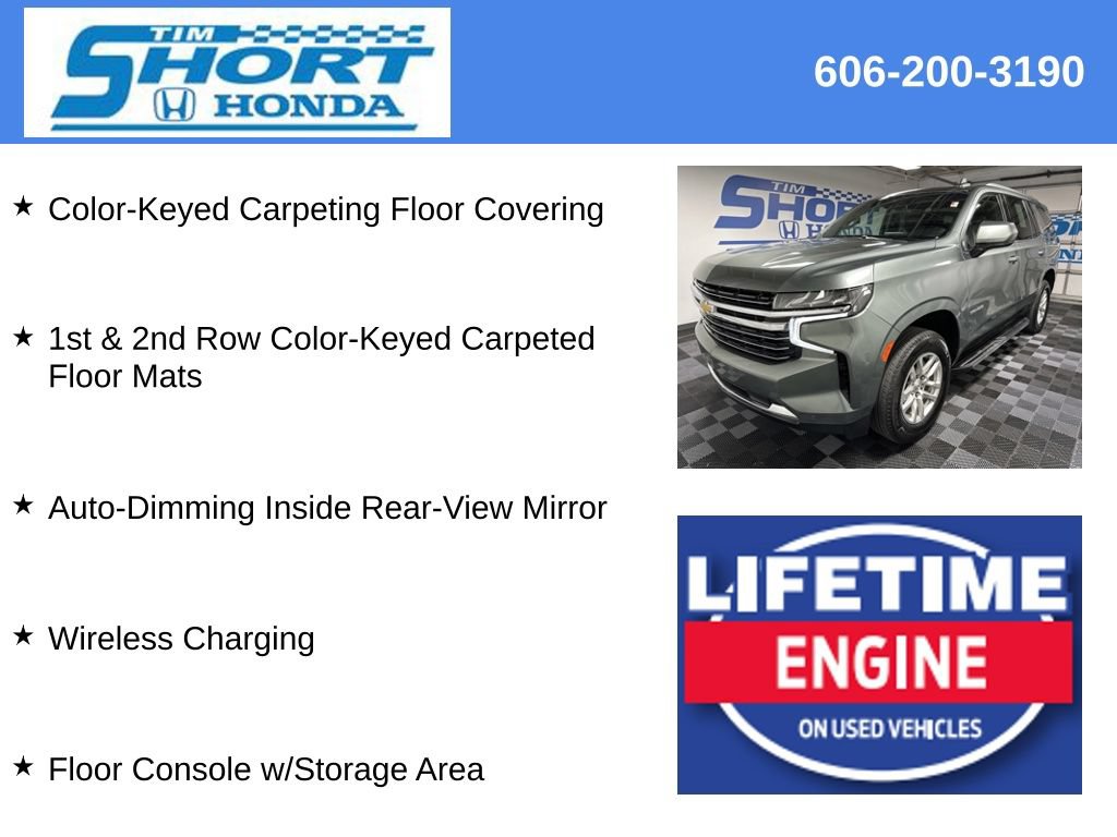 Used 2024 Chevrolet Tahoe LT AWD/4WD image 21