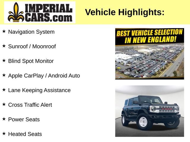 Certified 2025 Ford Bronco Heritage Edition AWD/4WD image 5