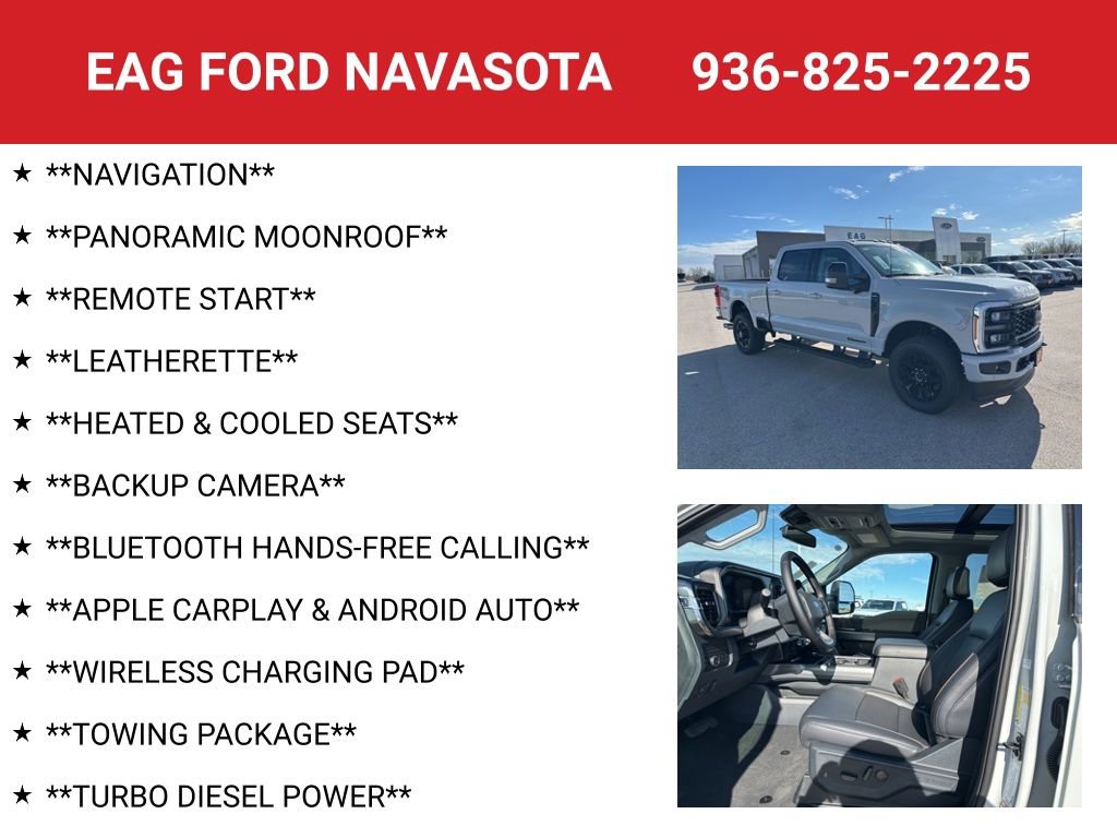 New 2026 Ford F250 Lariat w/ Black Appearance Package image 4