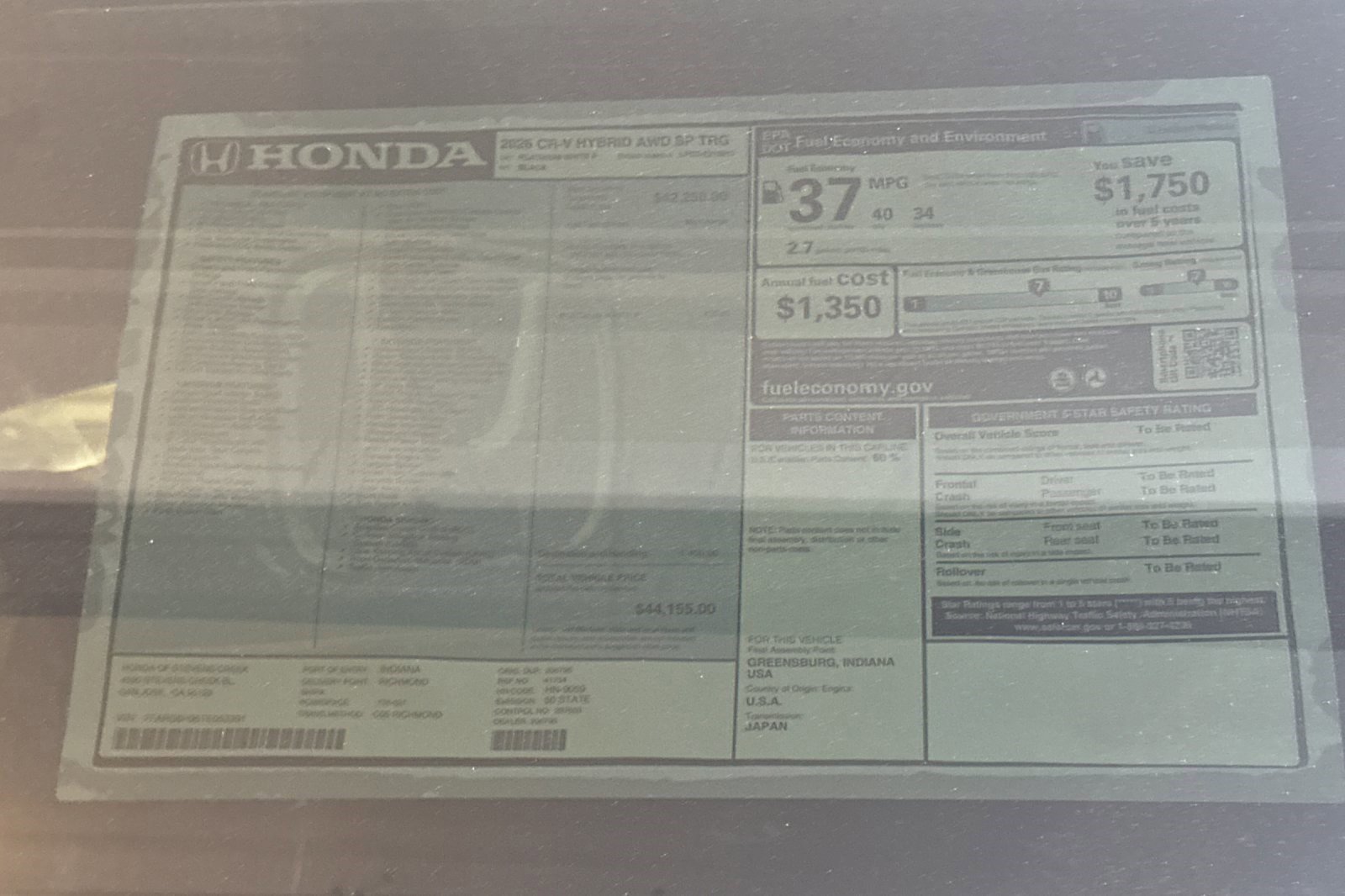 New 2026 Honda CR-V Sport Touring image 31