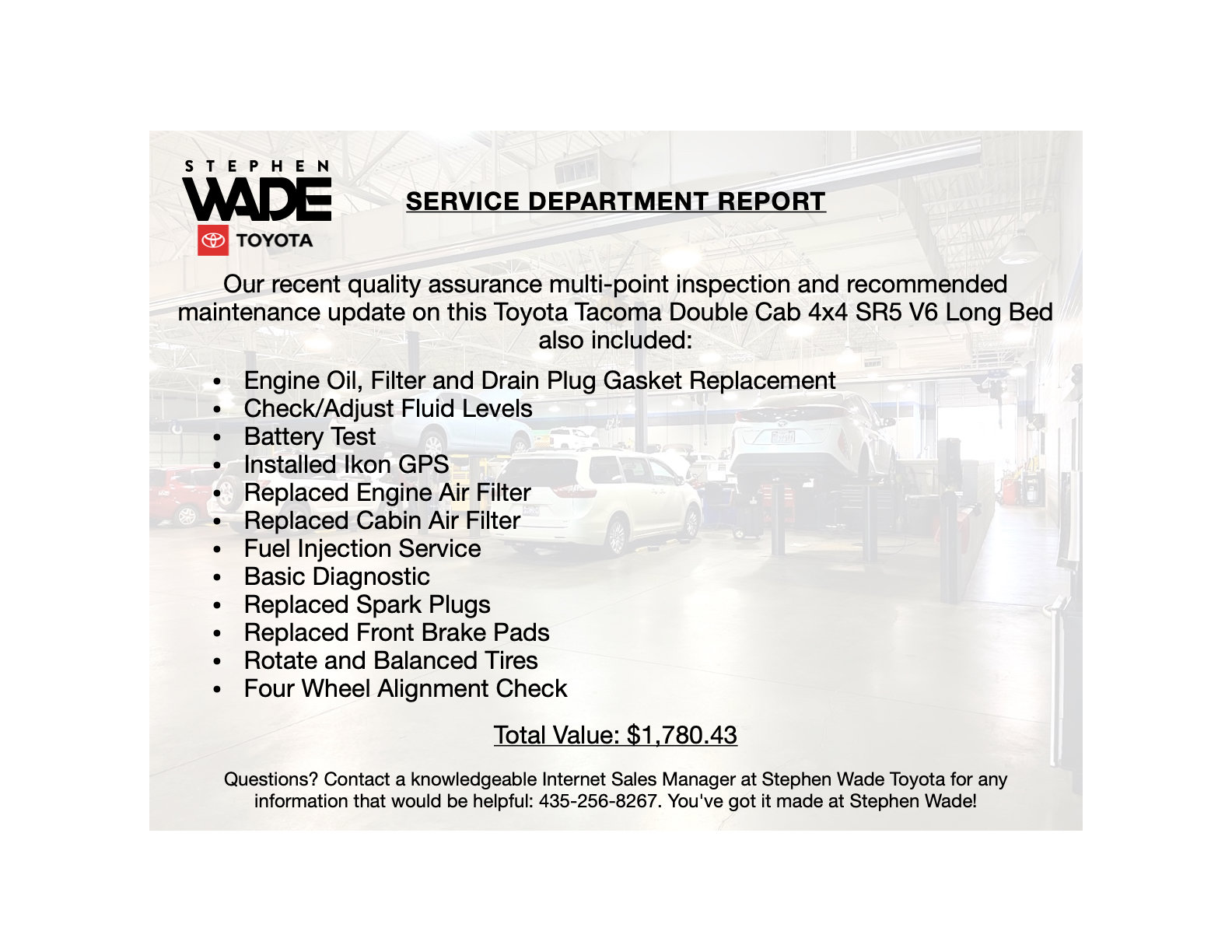 Used 2015 Toyota Tacoma Double Cab 4x4 SR5 V6 Long Bed image 4