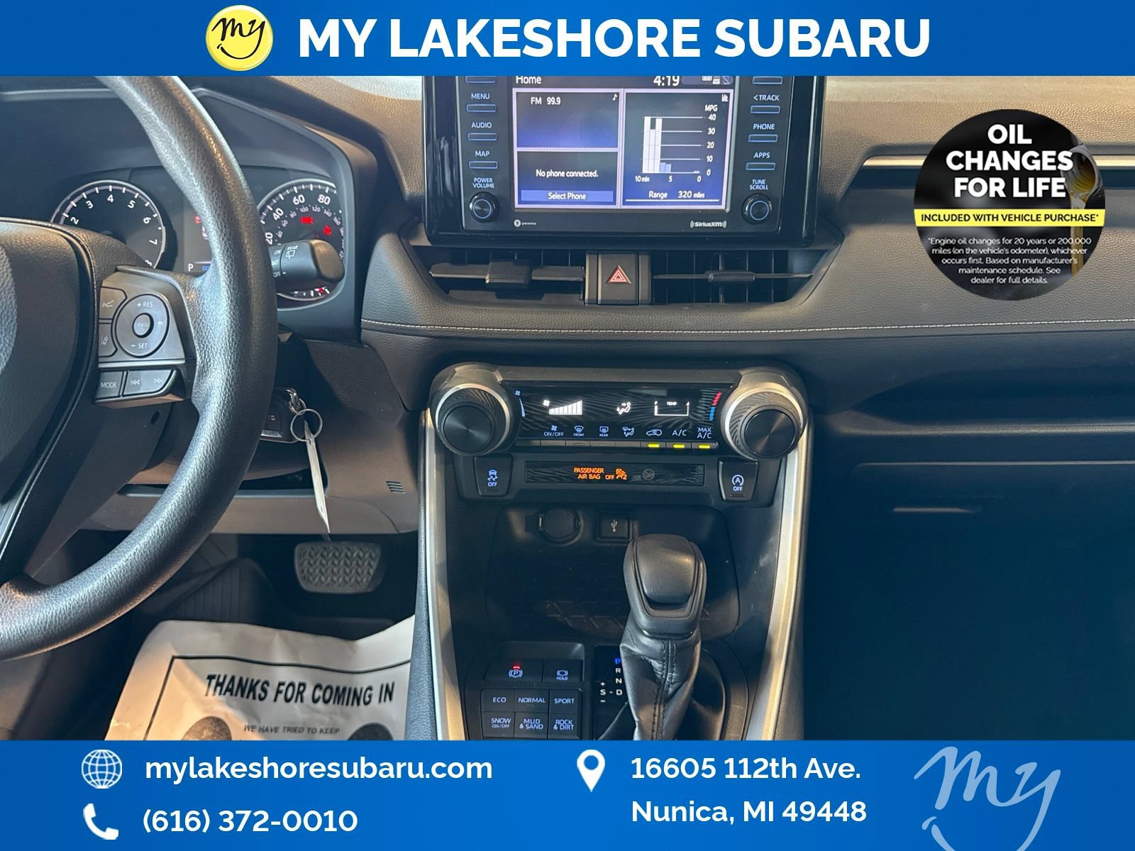 Used 2020 Toyota RAV4 LE w/ All Weather Liner Package AWD/4WD image 19