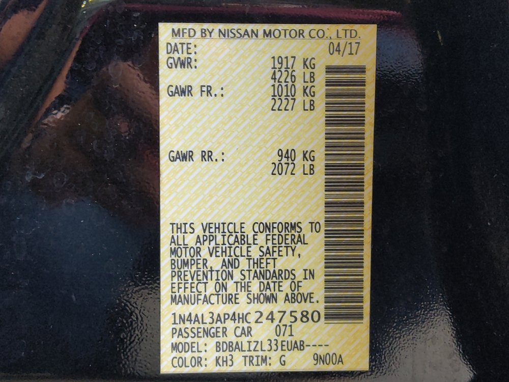 Used 2017 Nissan Altima 2.5 SV FWD image 33