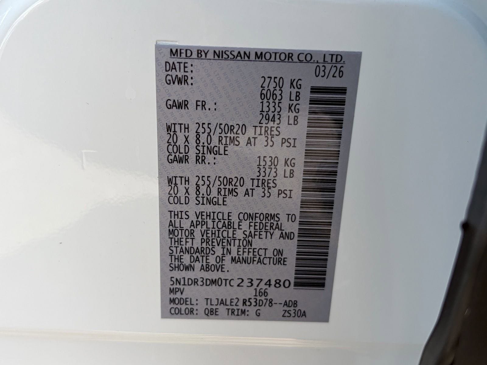 New 2026 Nissan Pathfinder Platinum FWD image 31