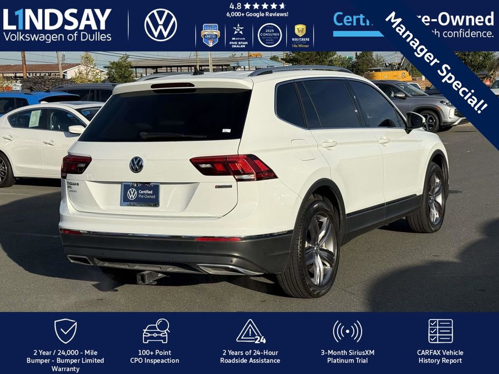 Certified 2021 Volkswagen Tiguan SEL image 7